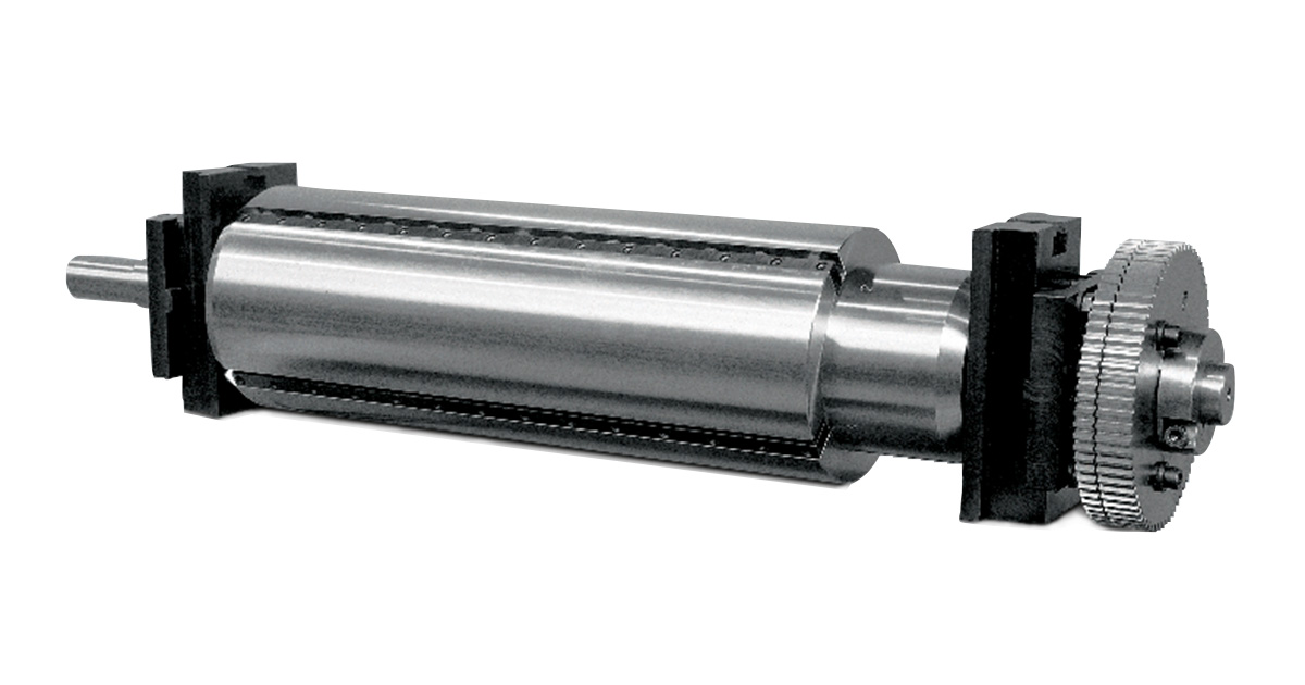 Cilindro per perforazione per collator Bielomatik | Omegher Srl, produzione e vendita attrezzature per macchine da stampa