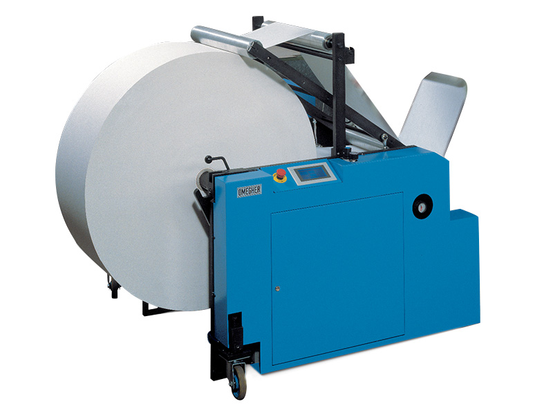 Ribobinatore / Svolgitore Roller127 | Omegher Srl, produzione e vendita attrezzature per macchine da stampa